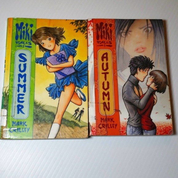 Manga Miki Falls Summer Autumn Set of 2 Graphic Novels Lot - Picture 1 of 6